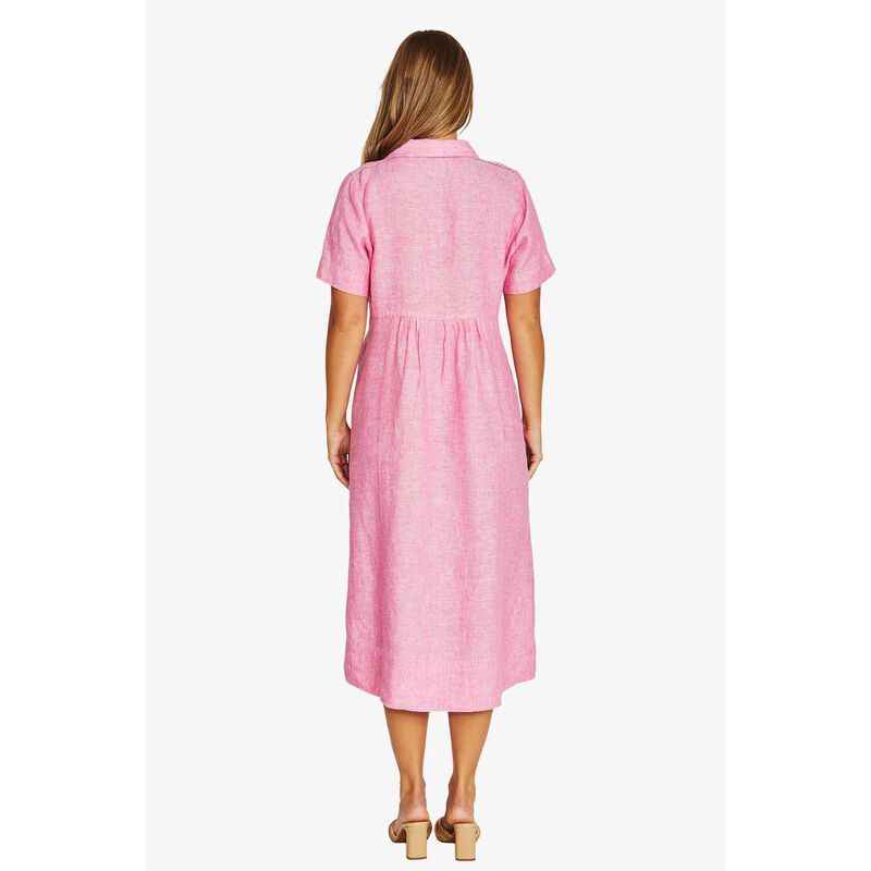 Jump Seam Detail Shirt Dress image number 5
